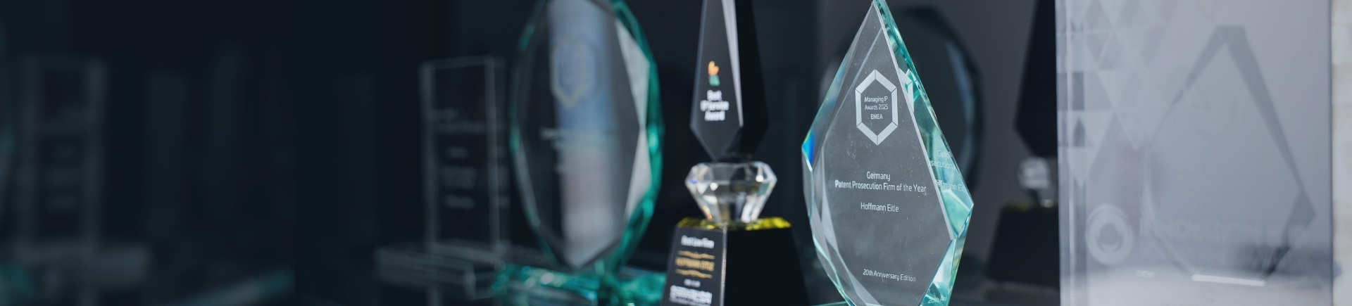 Alle Auszeichnungen der Patentanwaltskanzlei HOFFMANN EITLE
