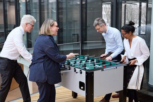 Bei HOFFMANN EITLE wird Teamgeist groß geschrieben